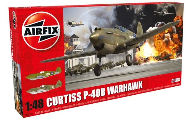 Curtiss P-40B Warhawk 1:48