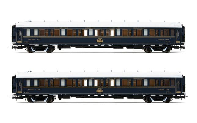 VSOE, 2-unit set of sleeping coaches for "Venice Simplon Orient Express" train, period IV-V