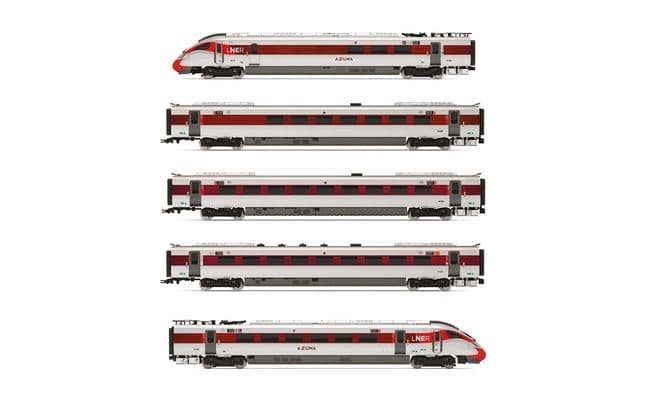 LNER, Hitachi IEP Bi-Mode Class 800/1, 'Azuma' Five Car Train Pack - Era 11