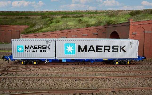 Maersk, Container Pack, 1 x 20' and 1 x 40' Containers - Era 11