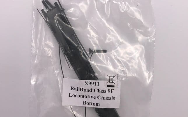 Loco chassis, RailRoad Class 9F Locomotive Chassis Bottom