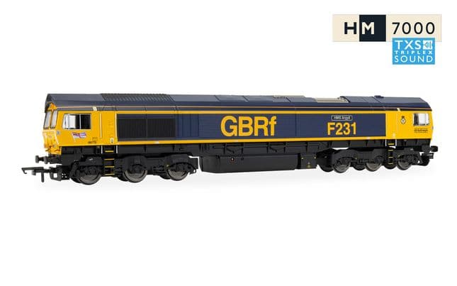 RailRoad: GBRf - Class 66 - 66775 'HMS Argyll' (DCC Sound Fitted)