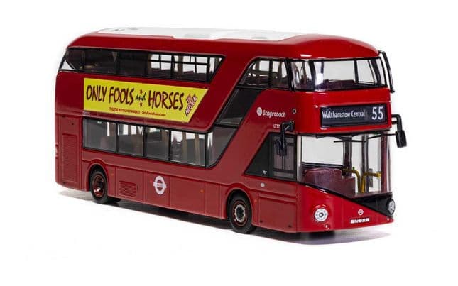 Wrightbus New Routemaster, 'Only Fools and Horses Stage Show', Route 55 Walthamstow Central