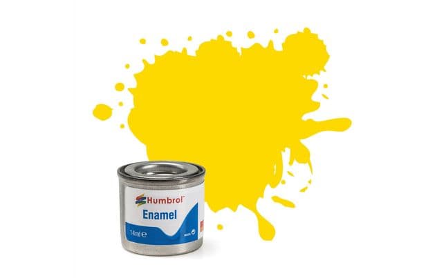 Enamel Paint: 69 - Yellow - Gloss - (14ml)
