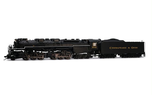 Chesapeake &amp; Ohio, articulated steam locomotive 2-6-6-6 "Allegheny", #1632, with DCC sound decoder