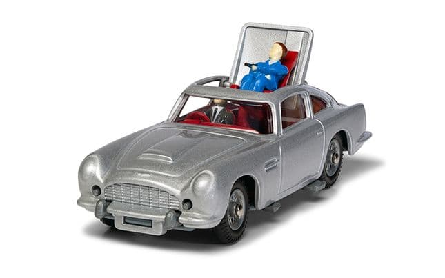 Corgi Toys 261 - Original James Bond Aston Martin DB5 (Reissue, Silver)