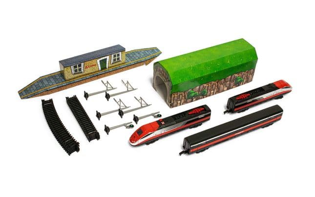 Battery-operated Frecciarossa train HO scale 1:87