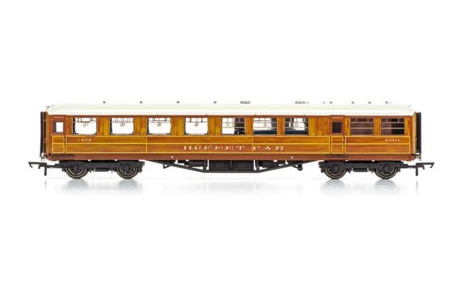 LNER, 61' 6" Gresley Corridor Buffet, 21611 - Era 3
