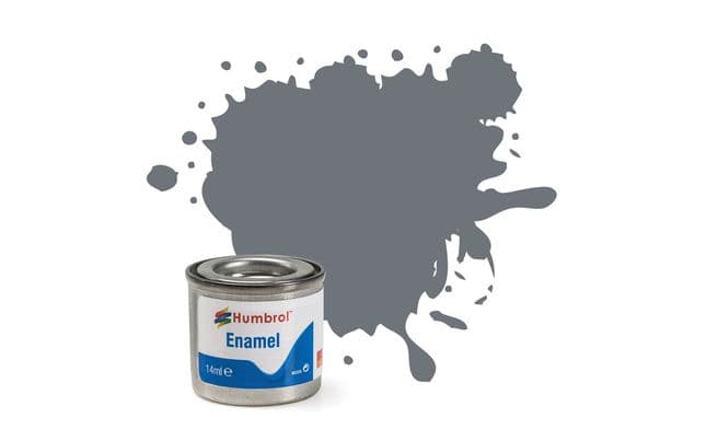 Enamel Paint: 164 - Dark Sea Grey - Satin - (14ml)