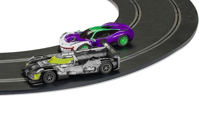 Scalextric Batman vs Joker 'The Battle of Arkham' Race Set