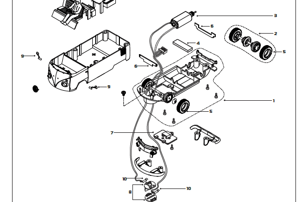 Scalextric Slimline Motor With 39mm Shaft Pack