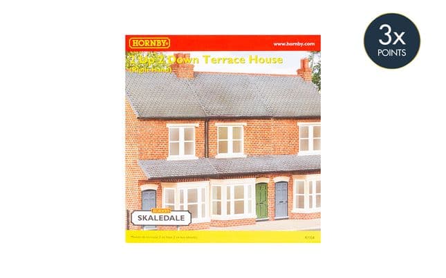 Right Hand 2 Up/2 Down Terraced House