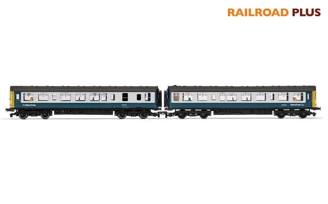 RailRoad Plus MetroTrain Class 110 2 Car Train Pack E52075 - Era 7