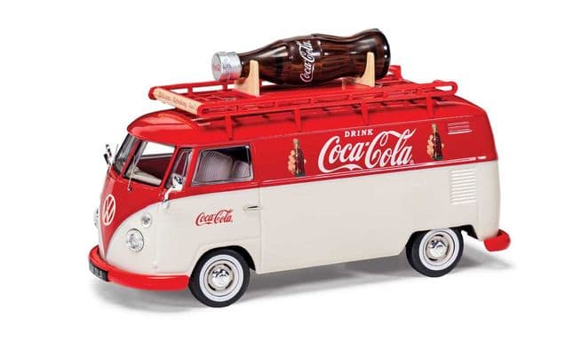 Coca-Cola Volkswagen Campervan Type 2 (T1) Split Screen - Giant Coke Bottle