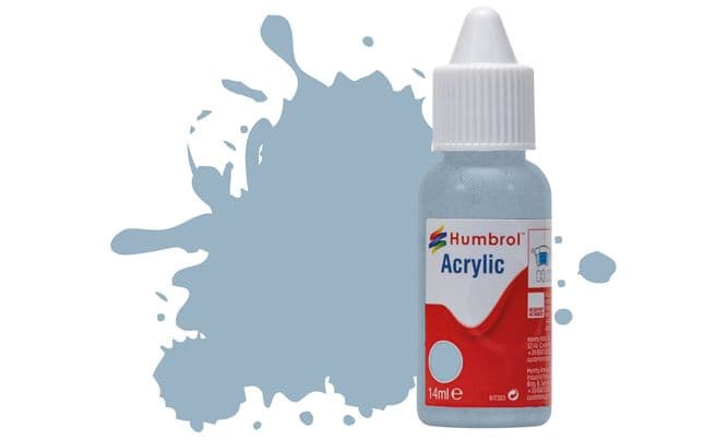 Acrylic Paint: 128 - US Compass Grey - Matt - (14ml)