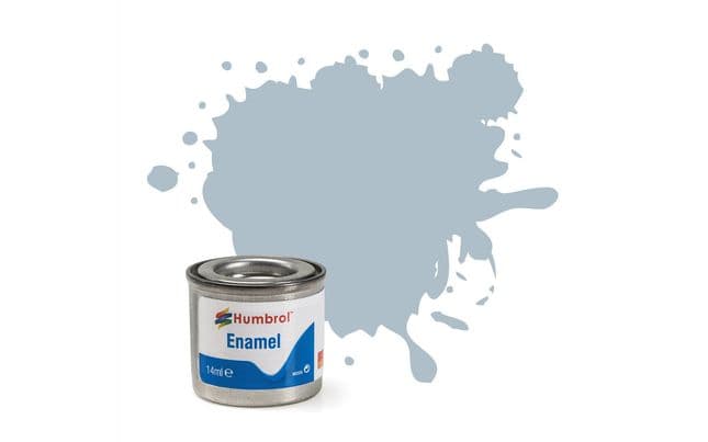 Enamel Paint: 127 - US Ghost Grey - Satin - (14ml)