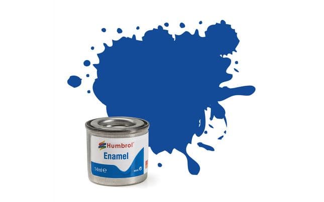 Enamel Paint: 222 - Moonlight Blue - Metallic - (14ml)