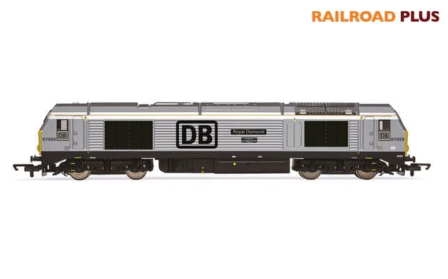 RailRoad Plus DB, Class 67, Bo-Bo, 67029 'Royal Diamond' - Era 10