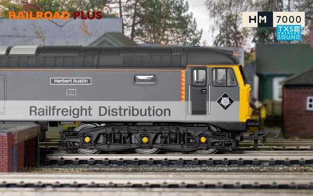 RailRoad Plus BR Railfreight, Class 47, Co-Co, 47188 - Era 8 (Sound Fitted)