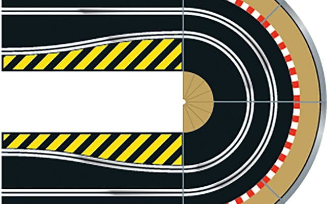 Scalextric Hairpin Curves Track Accessory Pack