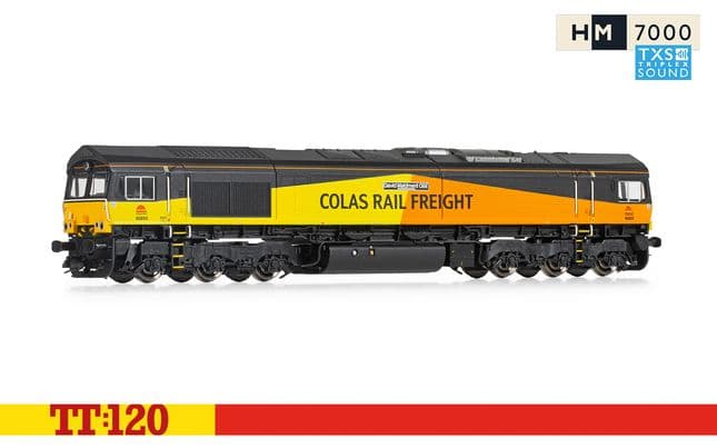 Colas Rail, Class 66, Co-Co, 66850, 'David Maidment OBE' - Era 11 (Sound Fitted)
