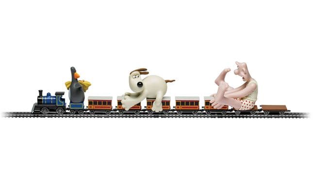 Wallace &amp; Gromit - The Wrong Trousers - Feathers McGraw &amp; Locomotive