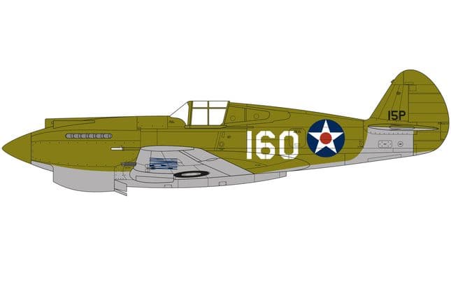 Curtiss P-40B Warhawk 1:48