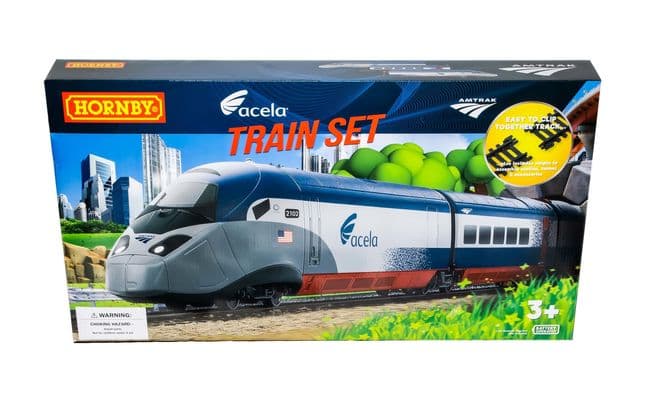 Amtrak Acela High Speed - Battery Powered Train Set