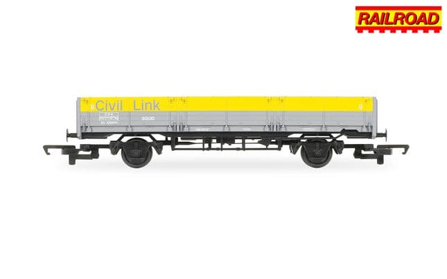 RailRoad Civil Link, 'ZDA' 45 Ton Open 'Squid' Wagon, 100065 - Era 8