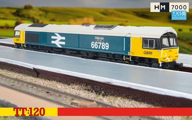 GBRf, Class 66, Co-Co, 66789, 'British Rail 1948-1997'- Era 11 (Sound Fitted)