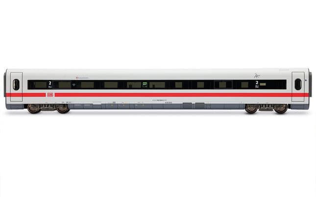DB AG, ICE 1, Tz 155 „Rosenheim”, 4-tlg. Grundset (Lok, Dummy, je ein Wagen 1. + 2. Klasse), „Klimaschützer”