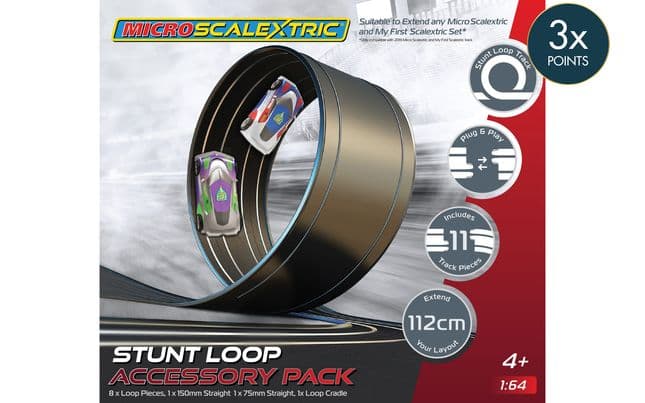 Micro Scalextric Stunt Loop Accessory Pack