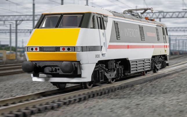 RailRoad: BR - Intercity Class 91 - 'Robert Louis Stevenson' 91018