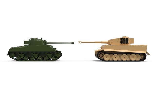 Classic Conflict Tiger 1 vs Sherman Firefly