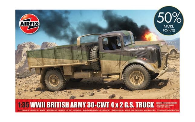 WWII British Army 30-cwt 4x2 GS Truck