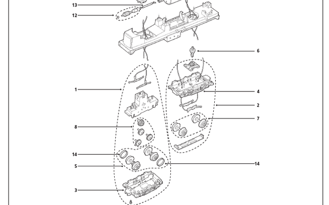 Traction tyres pack, Tyres for Class 20 10 pack