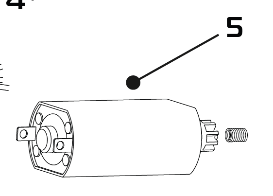 Scalextric Slimline Motor With 42mm Shaft Pack