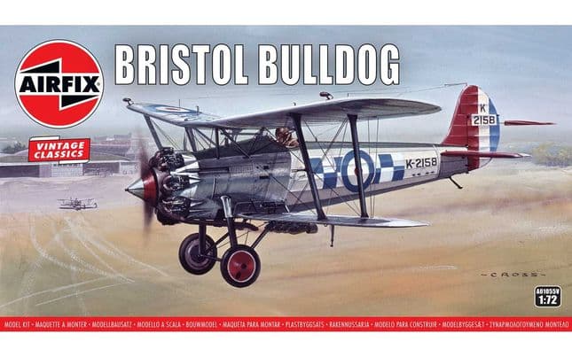 A01055V Airfix | Bristol Bulldog - Plastic model kit