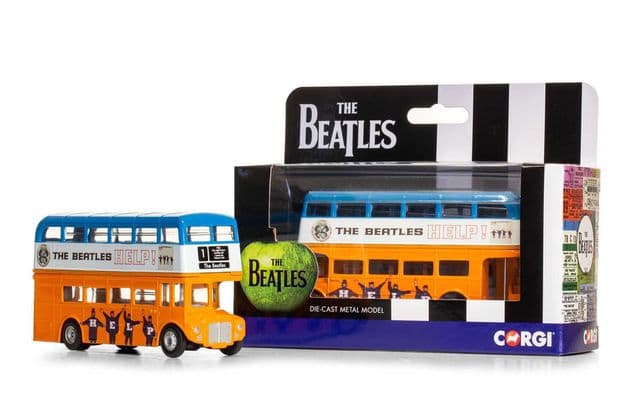 Corgi Modellini di auto pressofuse , CC82347 The Beatles London Bus 'Abbey Road', Souvenir da uomo e da donna dal Regno Unito, Piccoli modelli di auto giocattolo pressofuse per ragazzi