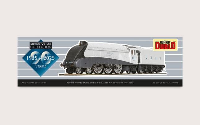 Hornby Dublo: LNER - Class A4 - 2512 'Silver Fox' (Silver Jubilee Collection)