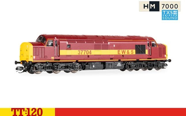 EWS - Class 37 - 37704 (DCC Sound Fitted)