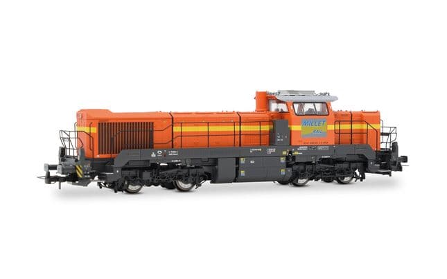 Millet Rail, diesel-electric locomotive Vossloh DE 18, orange/grey livery, ep. VI, with sound decoder and digital couplers