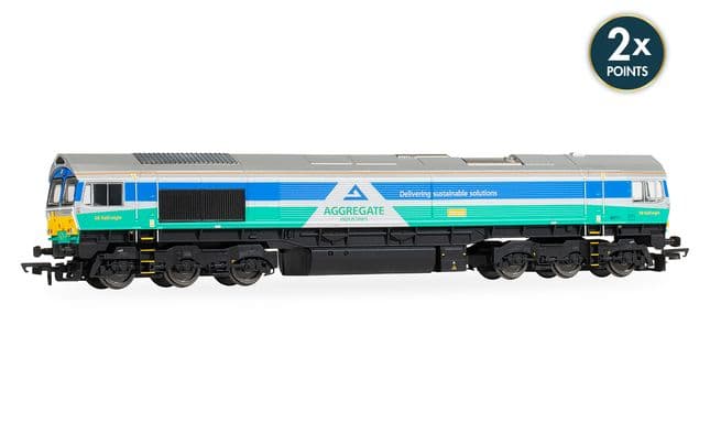 RailRoad Plus: Class 66 - Aggregates Industries - 66711 'Sence'
