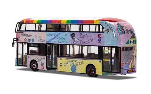 Wrightbus New Routemaster Arriva London LTZ 1230 Route 38 Victoria Sehba Basras Our Hillingdon