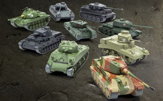 World of Tanks - the complete set of 9 Tanks
