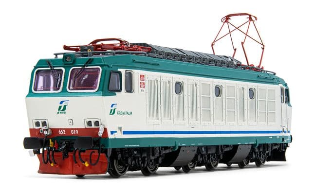 FS, Elektrolokomtive Reihe E.652 019 in "XMPR 2"-Lackierung mit "FS Trenitalia"-Logo, Ep. V, mit DCC-Decoder