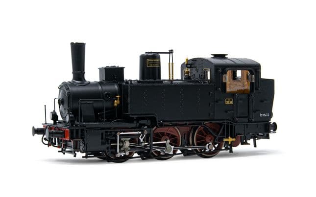FS, steam locomotive Gr. 835, electric lamps, small Westinghouse pump, period III-IV