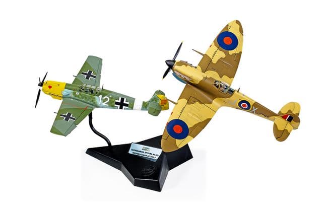 Supermarine Spitfire Mk.Vb Messerschmitt Bf109E Dogfight Double Gift Set