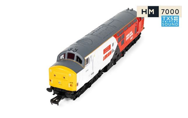 RailRoad - Loram - Class 37 - 'An Comunn Gaidhealach' 37418 (DCC Sound Fitted)