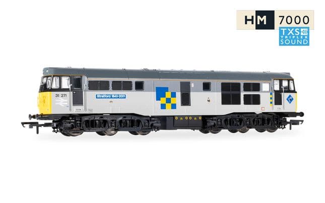 RailRoad - TLF Construction - Class 31 - 31271 'Stratford' (DCC Sound Fitted)